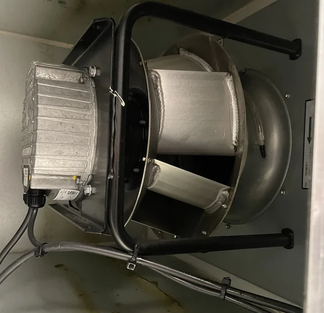 direct gedreven ventilator