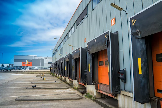 luchtkussen vrachtwagendock