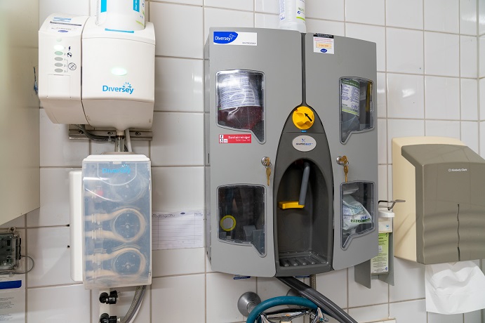 milieuvriendelijk schoonmaken doseersysteem