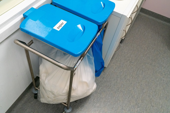 scheiden papier behandeltafel