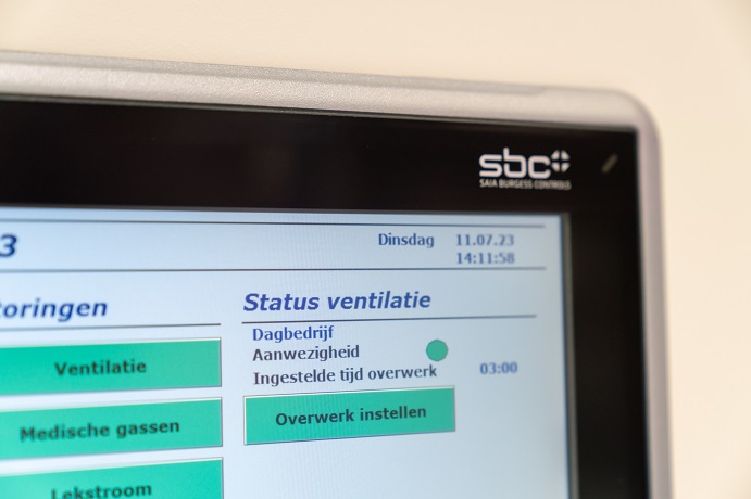 ventilatie uit buiten gebruikstijden