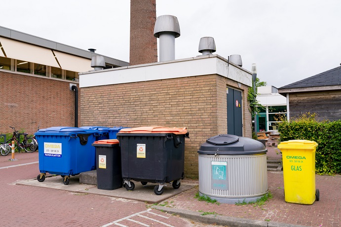 afvalscheiding containers