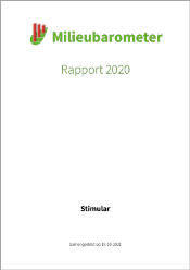 Voorkant Milieubarometerrapport